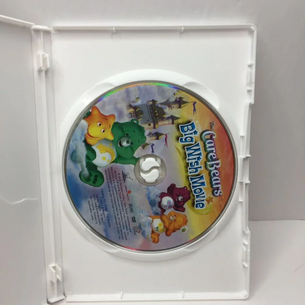 Vtg Set 2 DVD Care Bears Big Wish Movie Cheer There Everywhere 8 Episodes Lesson - Picture 3 of 10